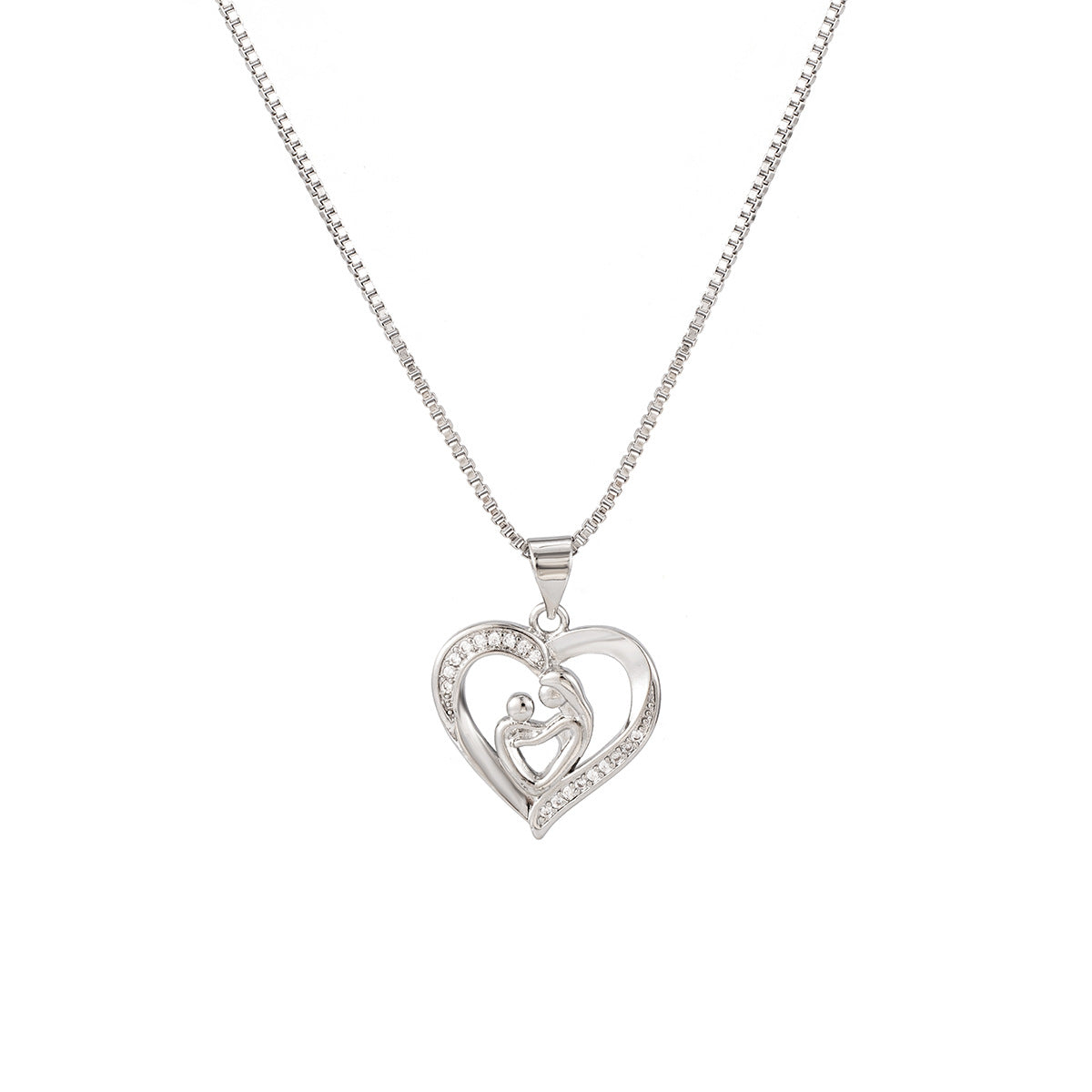 Wholesale Mother's Day Alloy Necklace Gift Box